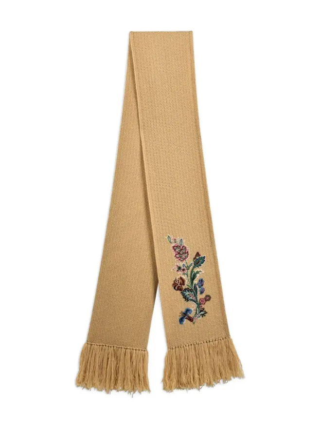 ETRO ETRO ペイズリー刺繍フリンジスカーフの商品画像
