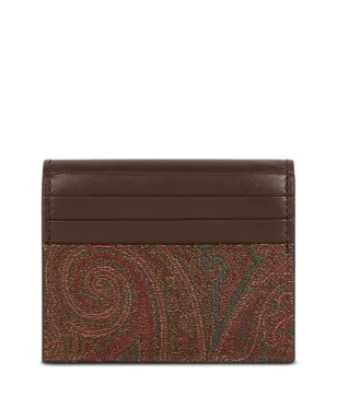 ETRO ペイズリーフラップカードホルダー - サムネイル2