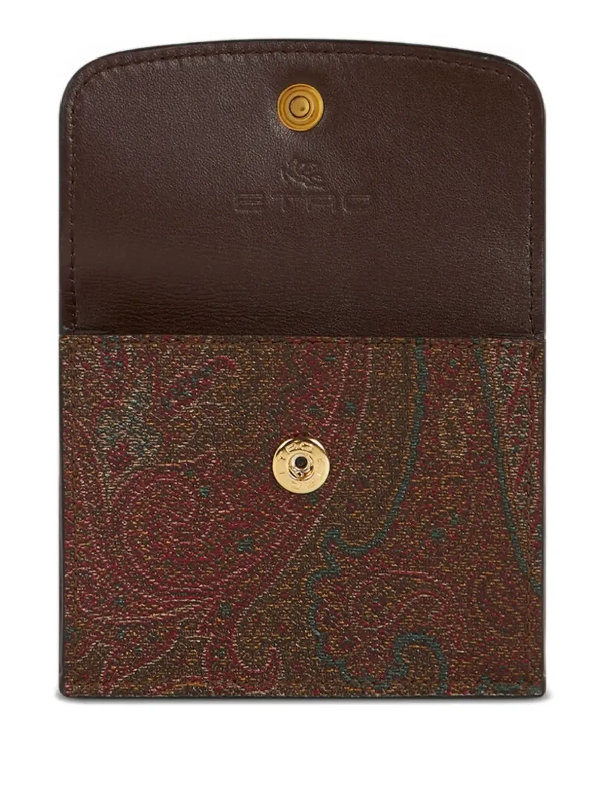 ETRO ペイズリーフラップカードホルダー - 画像3