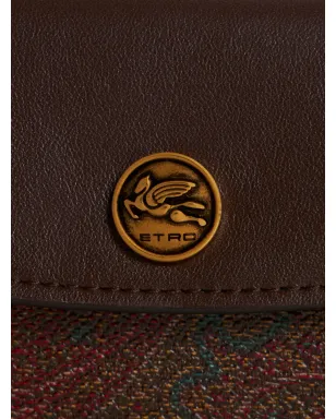 ETRO ペイズリーフラップカードホルダー - サムネイル4