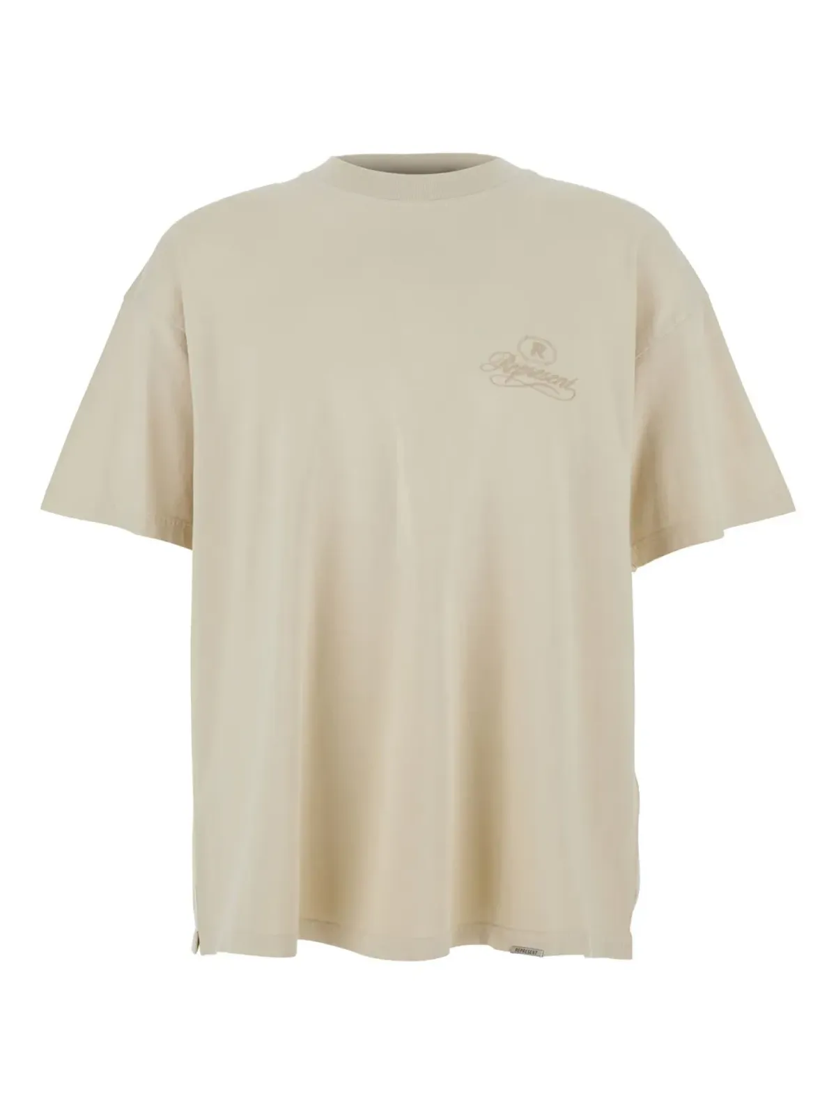 Represent グラン ロゴプリント クルーネック Tシャツ - 画像1
