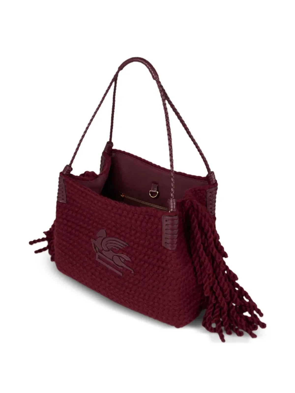ETRO 小型 Libra フリンジ トートバッグ - 画像5