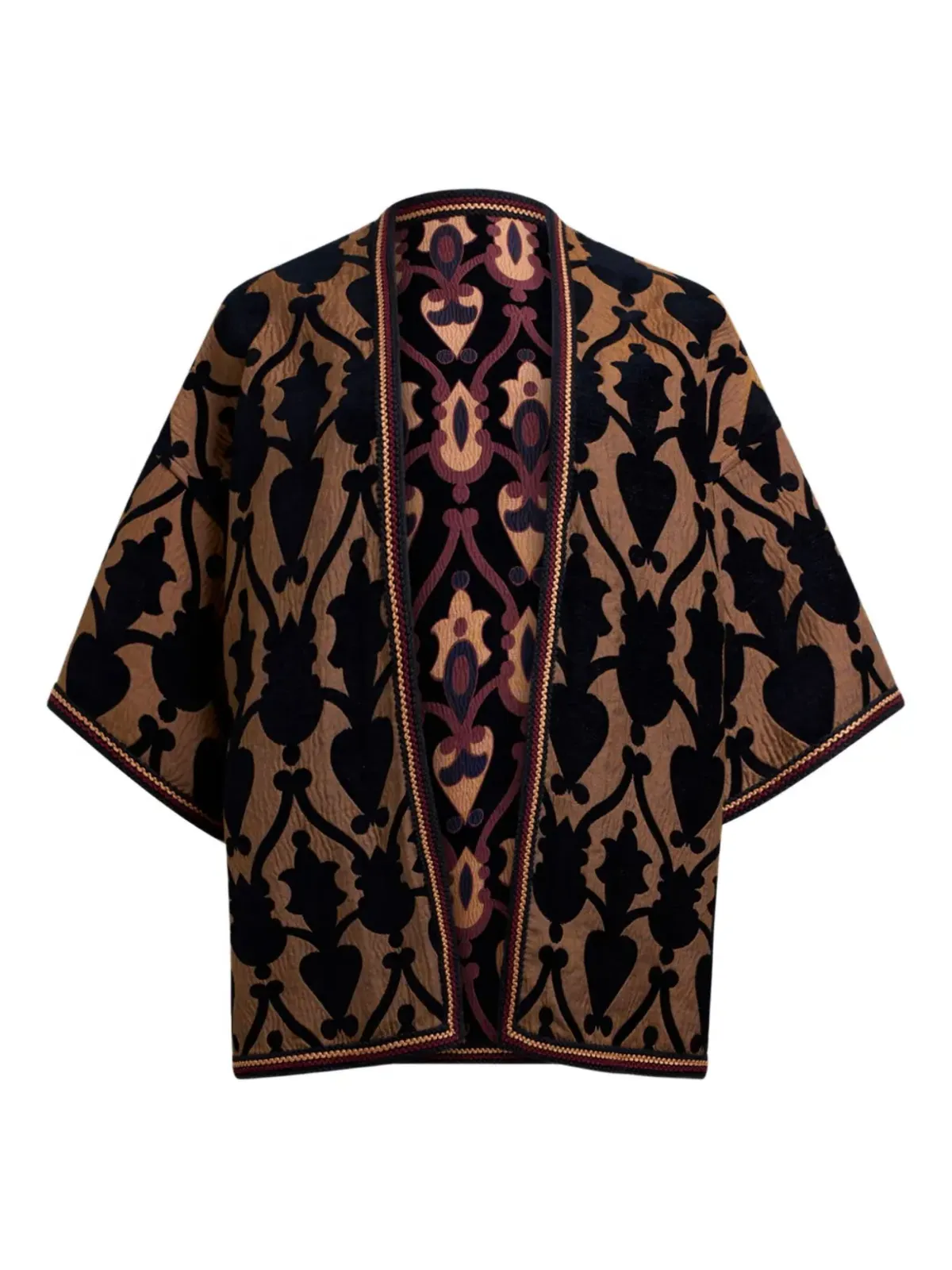 ETRO Kesa chenille jacquard jacket - Black - 画像3