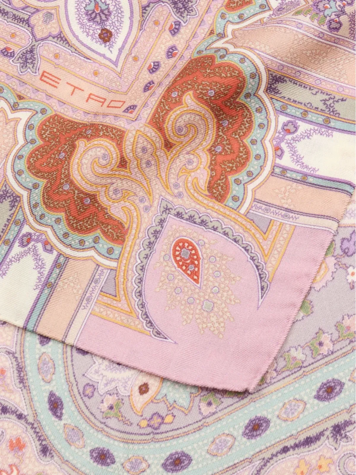 ETRO ペイズリープリントショール - 画像2