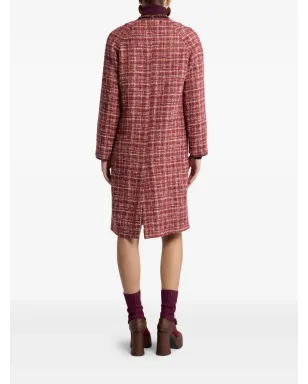 ETRO ツイード シングルブレスト コート - サムネイル3
