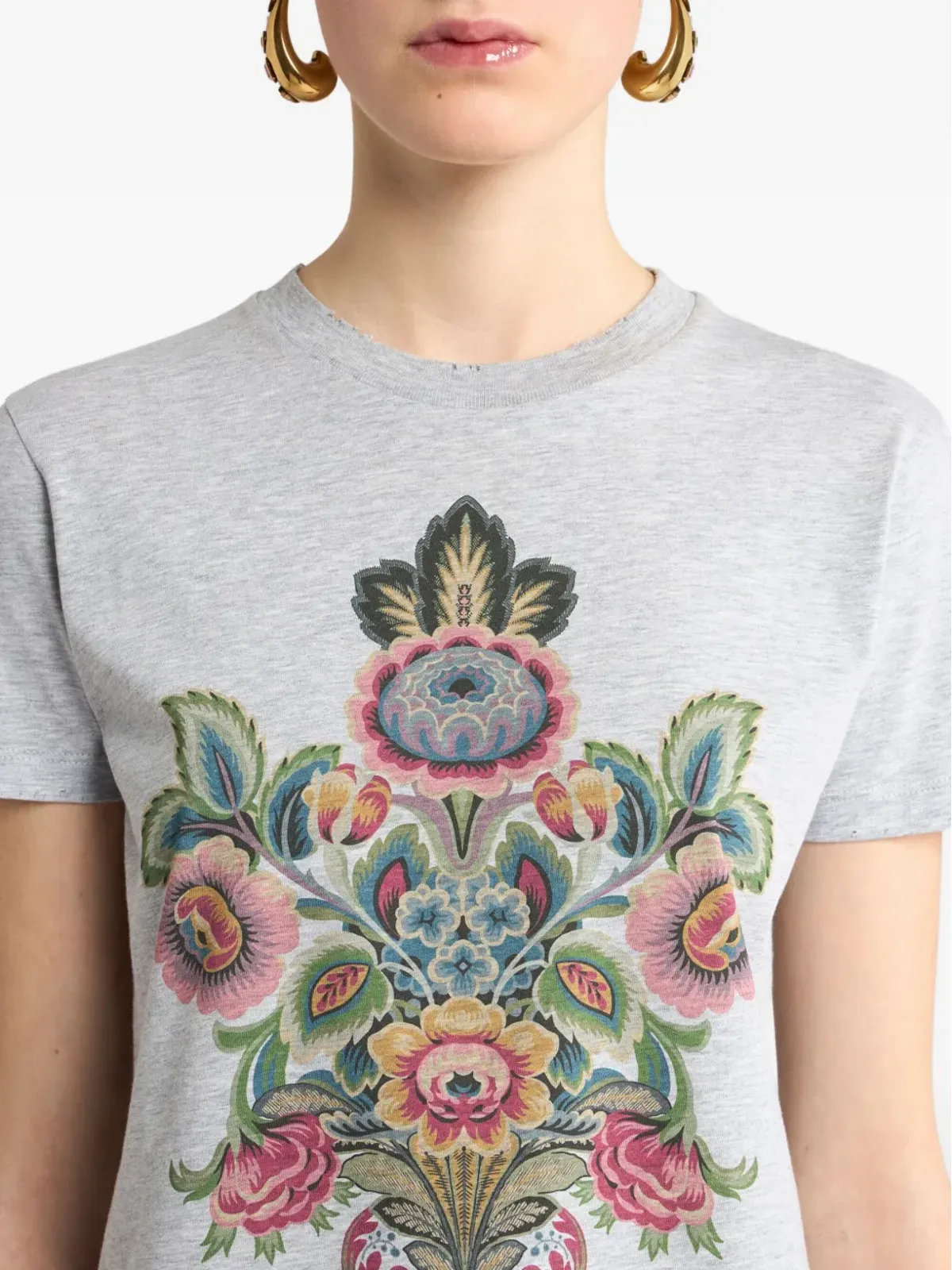 ETRO ペイズリープリントTシャツ - 画像4