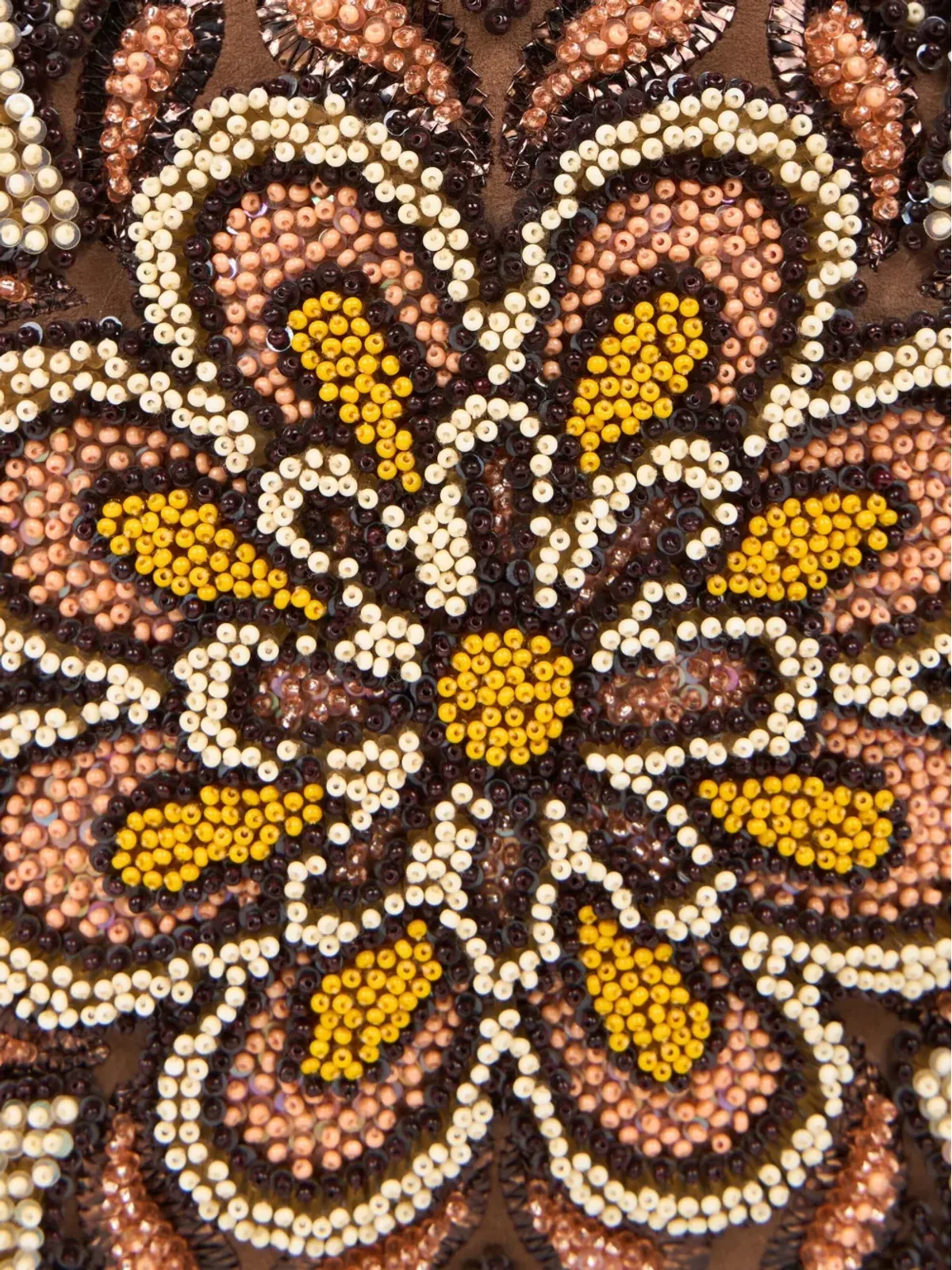 ETRO ビーズ刺繍バケットバッグ - ブラウン - 画像5