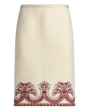 ETRO ブークレ ペンシルスカート - サムネイル1