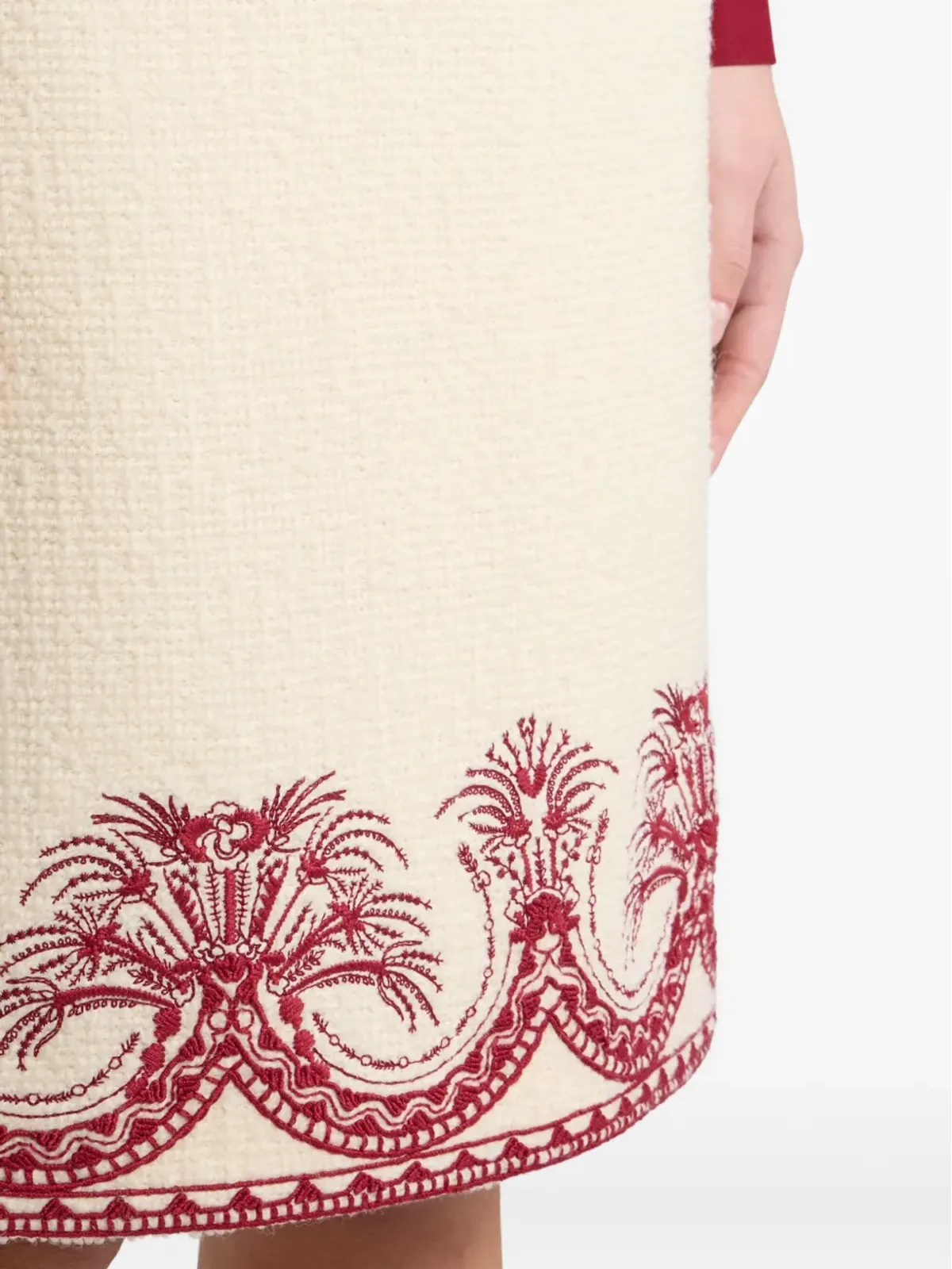 ETRO ブークレ ペンシルスカート - 画像5