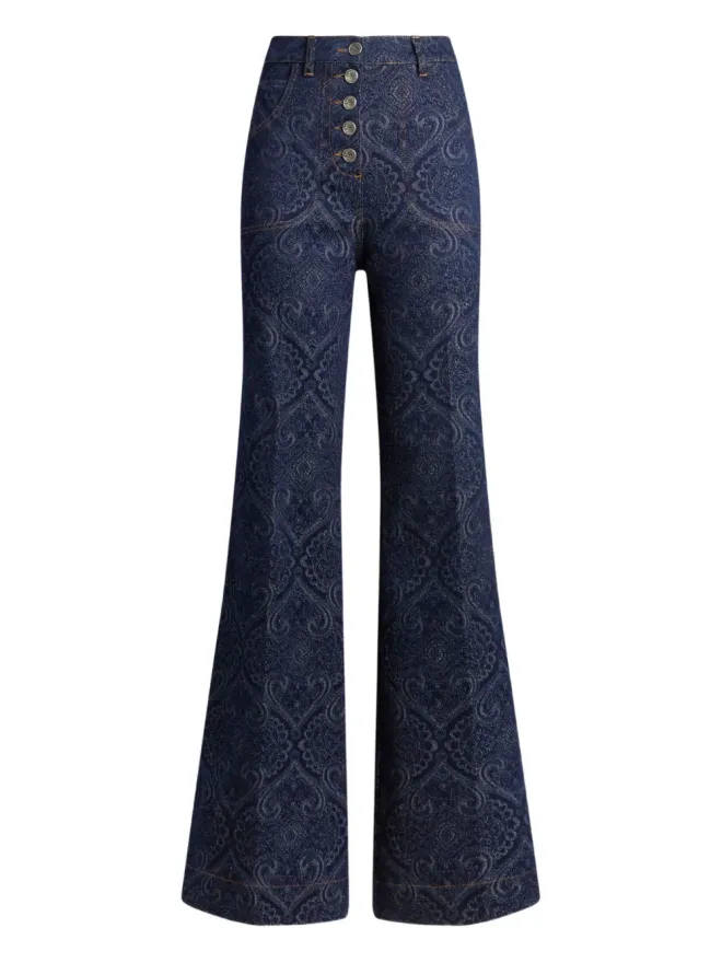 ETRO ETRO ペイズリージャカードジーンズの商品画像