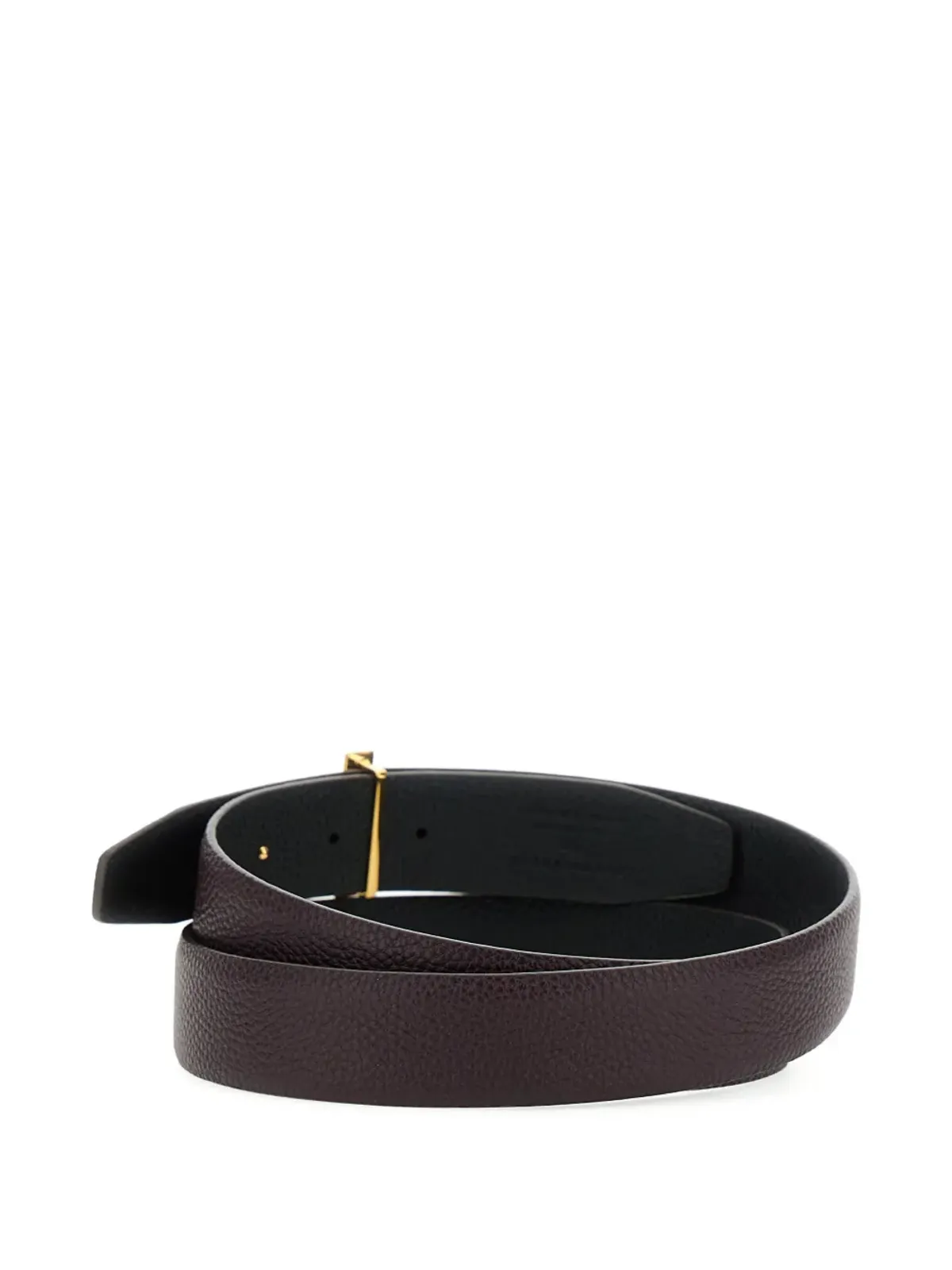 TOM FORD グレインドレザー T-バックル ベルト - 画像2