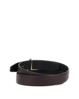 TOM FORD グレインドレザー T-バックル ベルト - サムネイル2