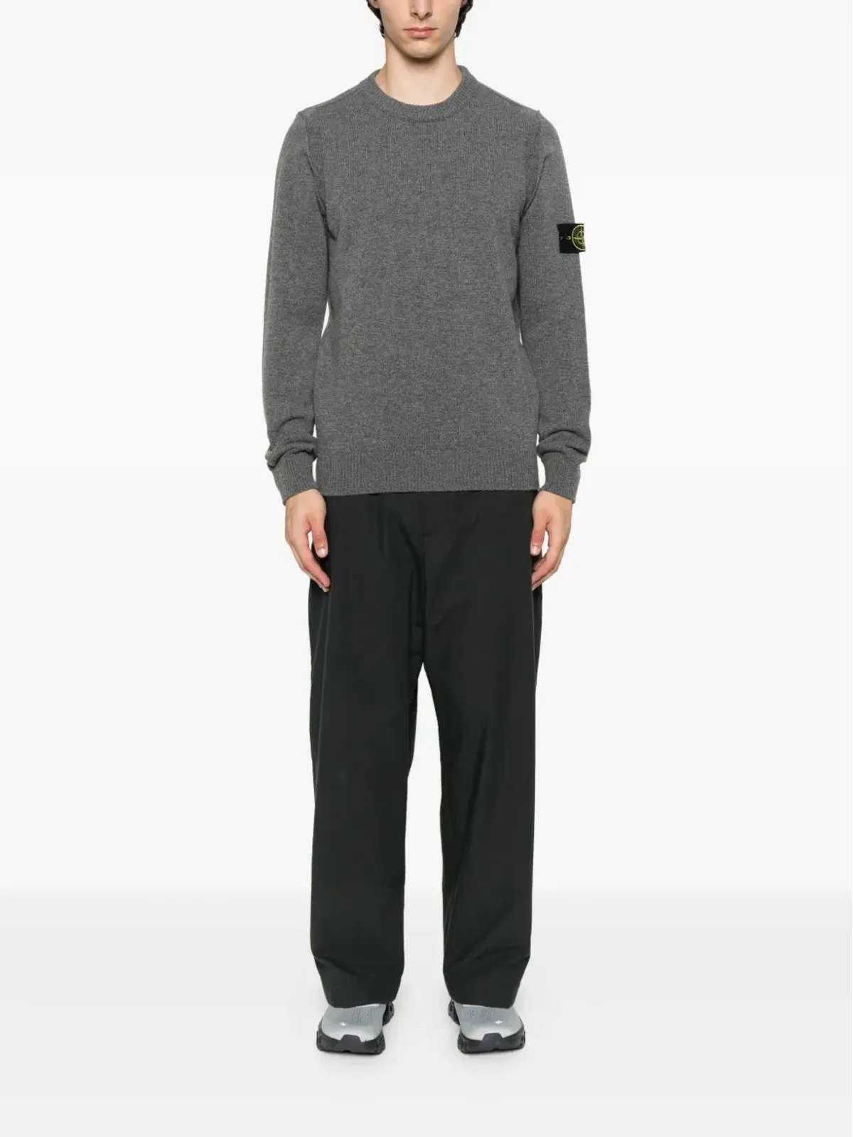 Stone Island クルーネックパッチセーター - 画像2