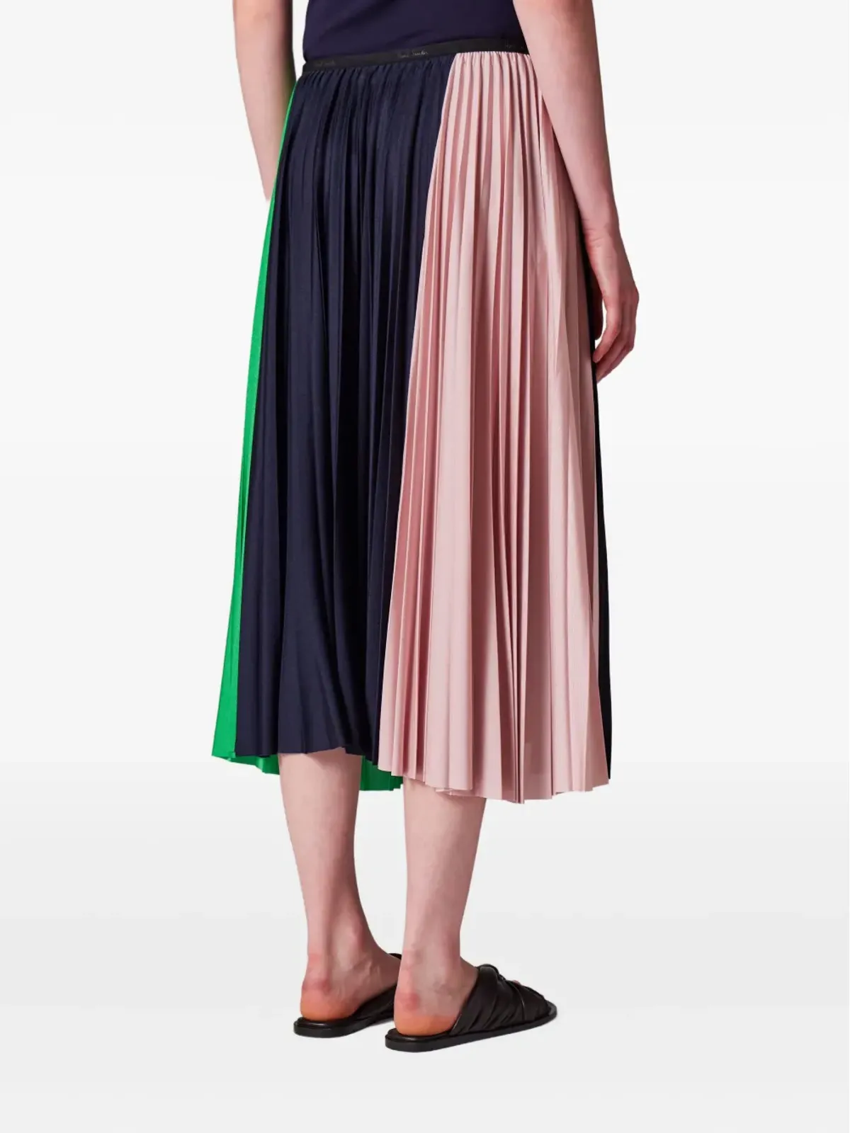 Paul Smith プリーツパネルミディスカート - 画像4