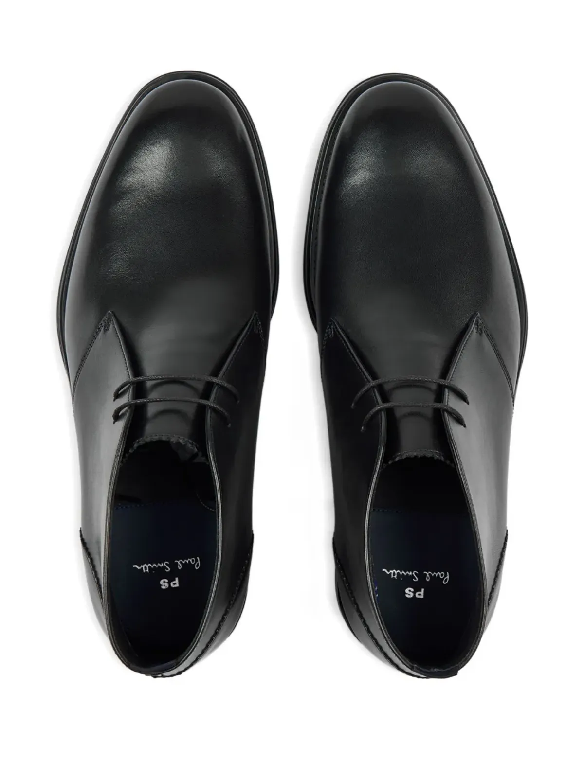 PS Paul Smith レースアップ レザー デザートブーツ - 画像4