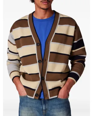 PS Paul Smith ストライプVネックカーディガン - サムネイル3