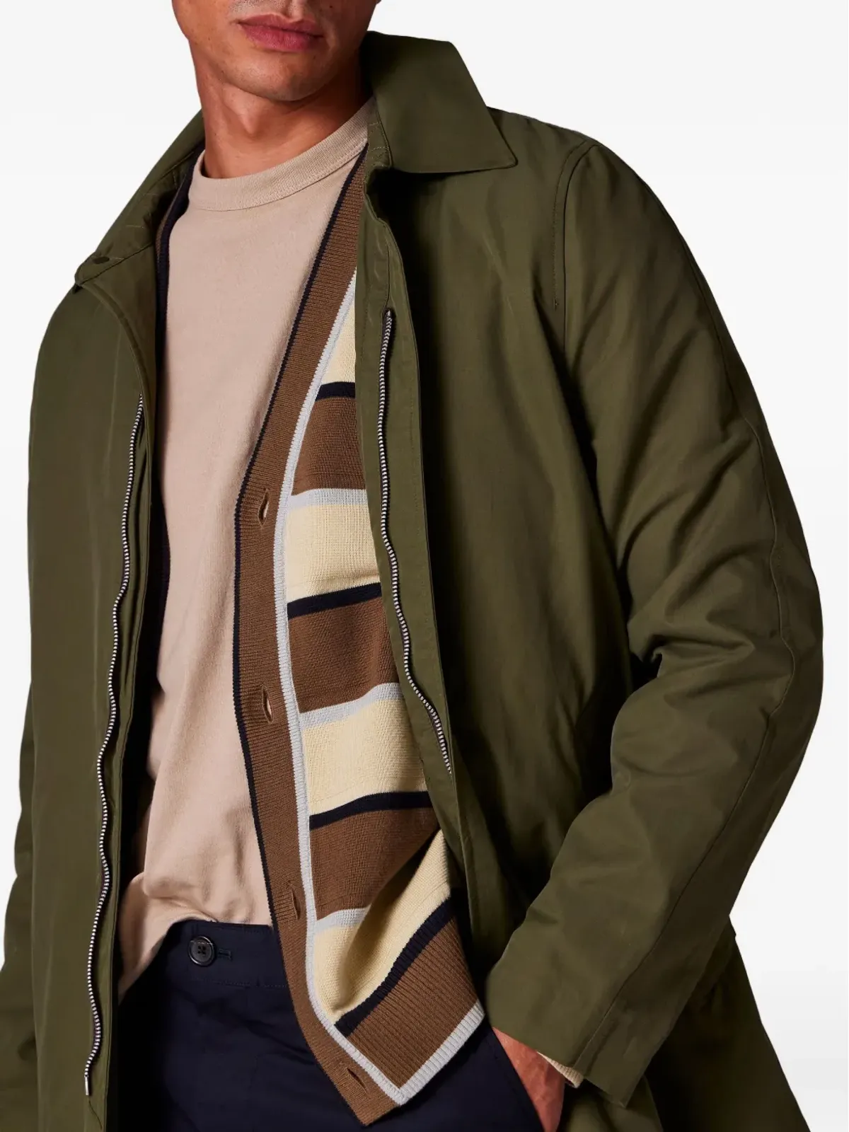 PS Paul Smith ポイントカラー・シングルブレストコート - 画像3
