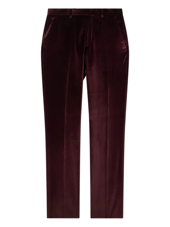 Paul Smith Paul Smith ベルベットパンツ レッドの商品画像