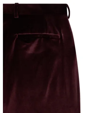 Paul Smith ベルベットパンツ レッド - サムネイル5