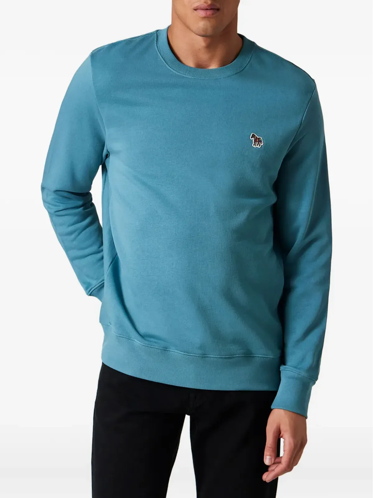 PS Paul Smith ロゴパッチ クルーネック スウェットシャツ - 画像2