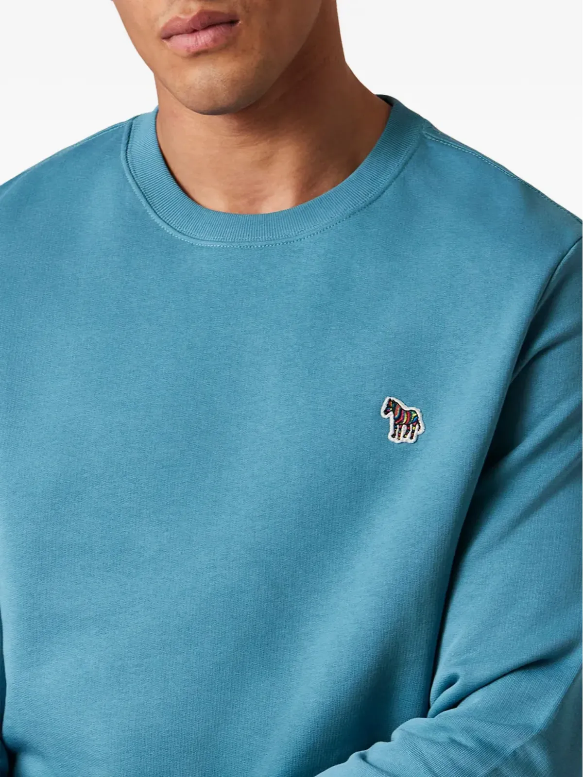 PS Paul Smith ロゴパッチ クルーネック スウェットシャツ - 画像3