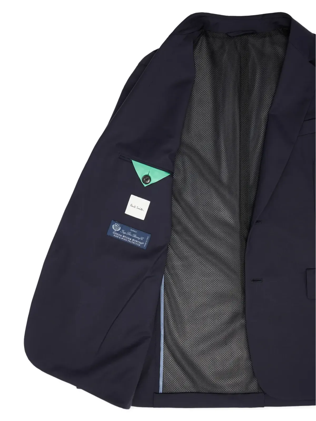 Paul Smith ポケットウールジャケット ブルー - 画像5