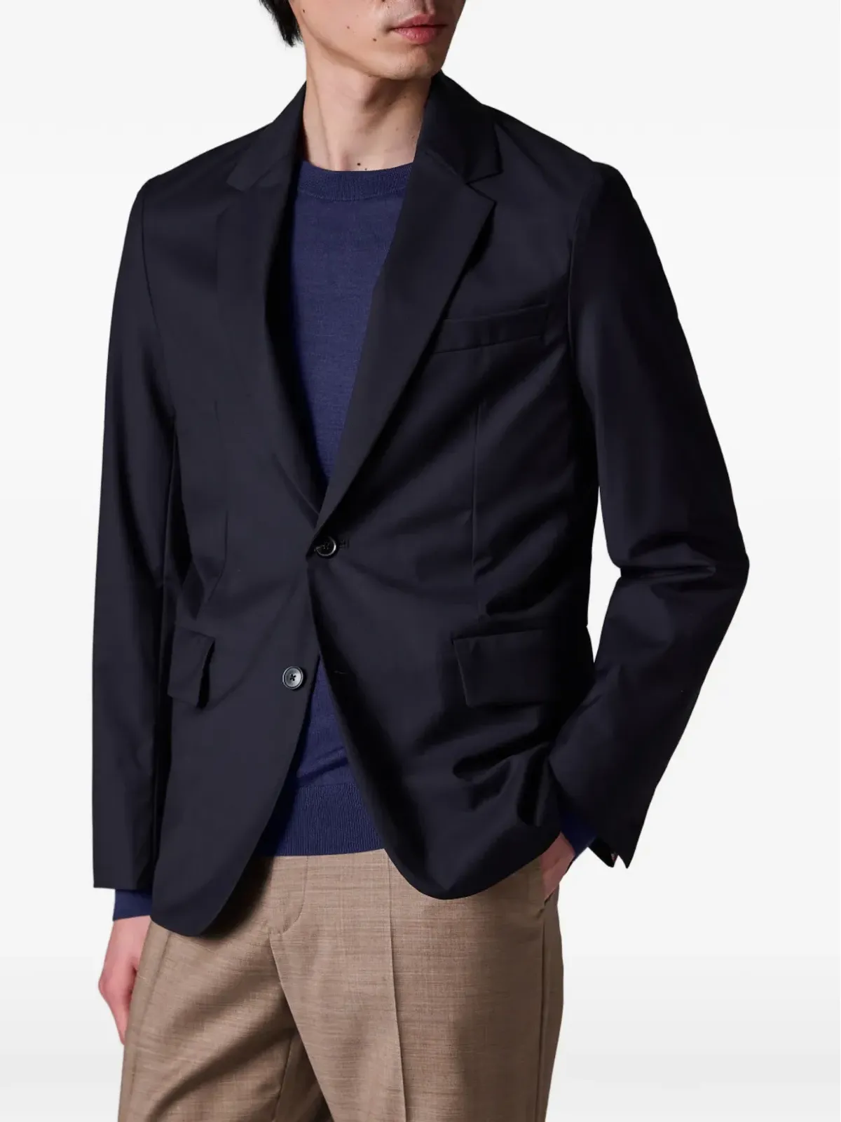 Paul Smith ポケットウールジャケット ブルー - 画像2