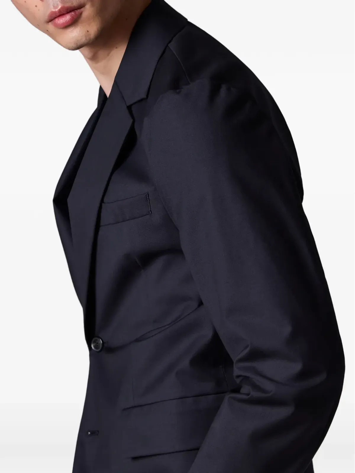 Paul Smith ポケットウールジャケット ブルー - 画像4