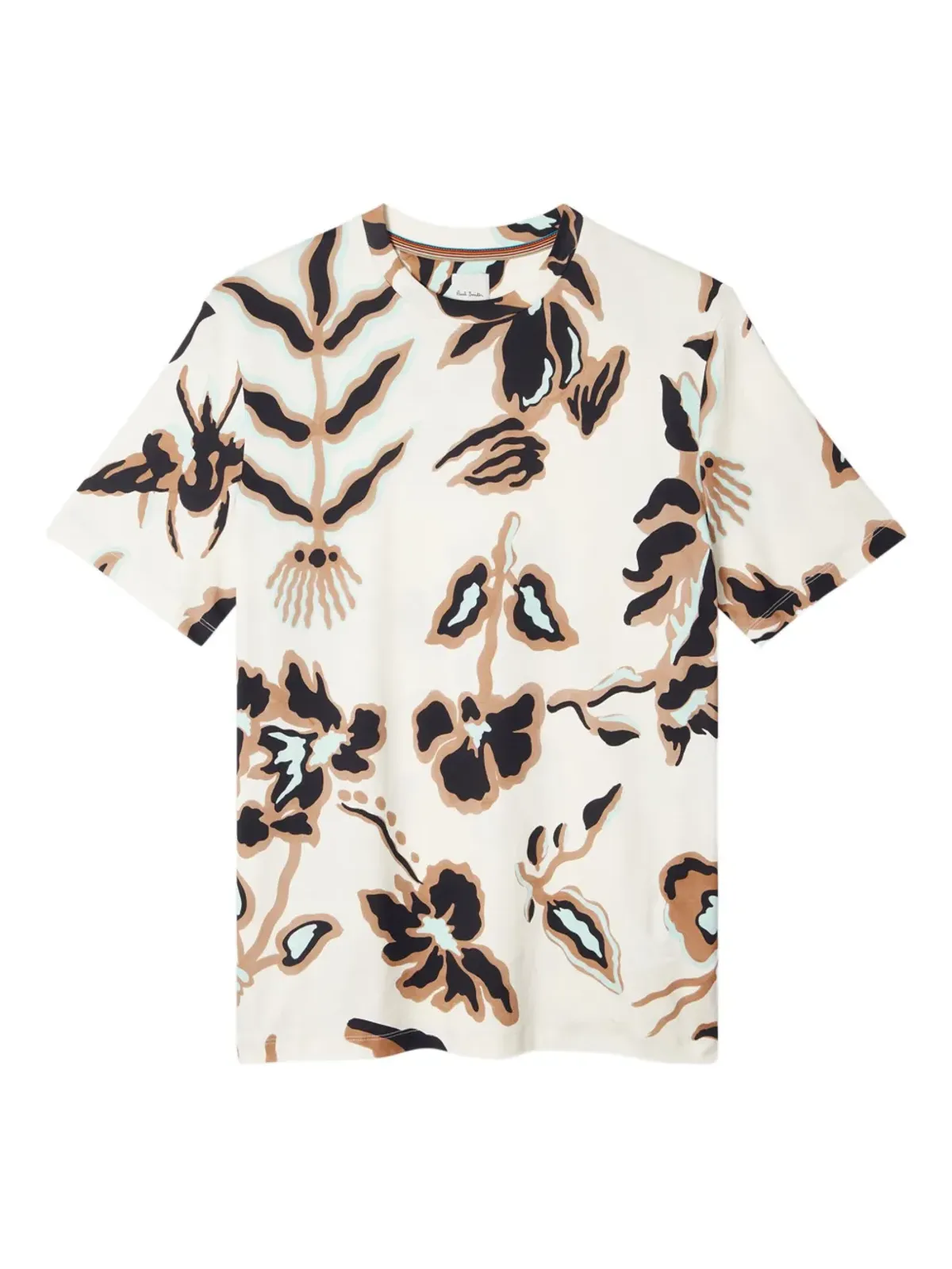 Paul Smith 花柄プリントTシャツ - 画像1