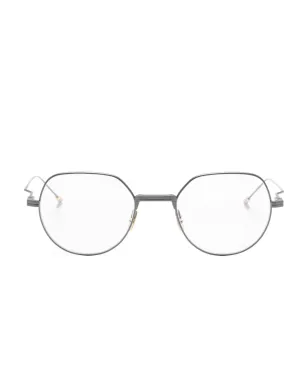 Thom Browne Eyewear 丸型フレームのメタル眼鏡 - サムネイル1