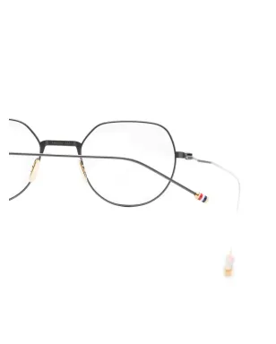 Thom Browne Eyewear 丸型フレームのメタル眼鏡 - サムネイル3