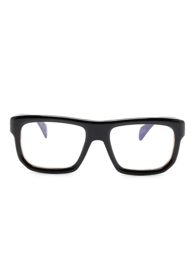 Eyewear by David Beckham Eyewear by David Beckham 矩形フレーム眼鏡 - ブラウンの商品画像
