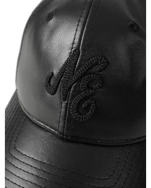 NEW ERA CAP 9TWENTY レザーキャップ ブラック - サムネイル3