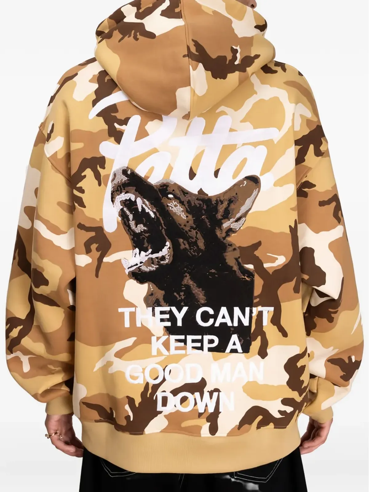 PATTA ウッドランドカモフラージュ パーカー - ブラウン - 画像3