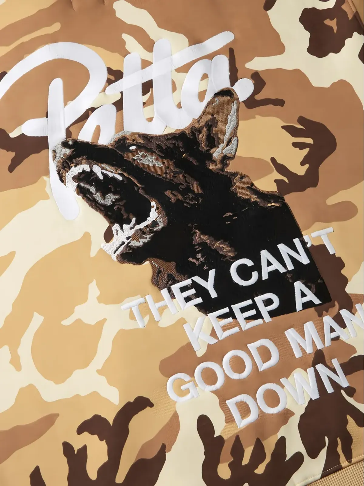 PATTA ウッドランドカモフラージュ パーカー - ブラウン - 画像4