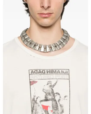 Enfants Riches Déprimés My Role in the War cotton T-shirt - Neutrals - サムネイル4