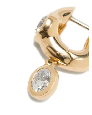 Uniform Object 18K イエローゴールド タスクフープピアス - サムネイル2