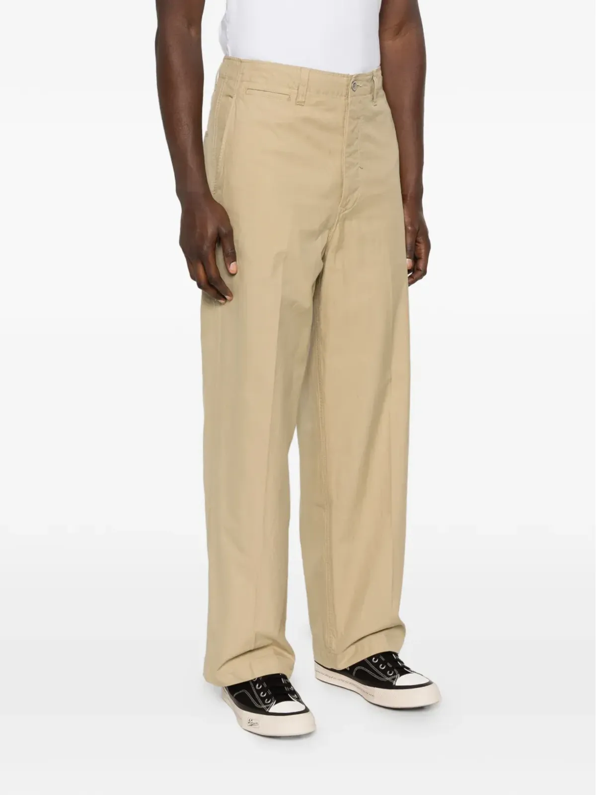 visvim Broader chino trousers - Neutrals - 画像3