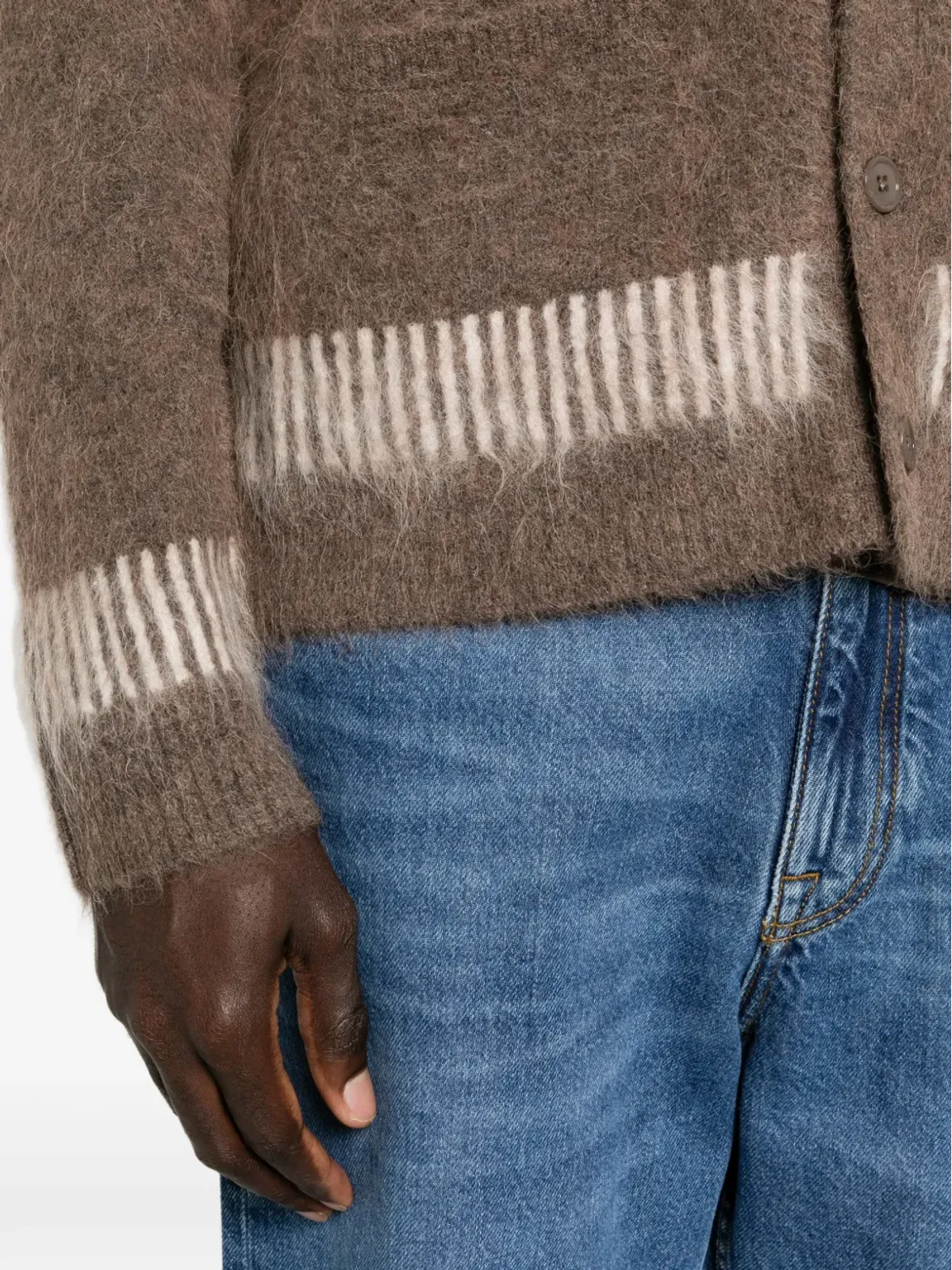 NN07 Russell 60012 V-neck カーディガン - 画像5