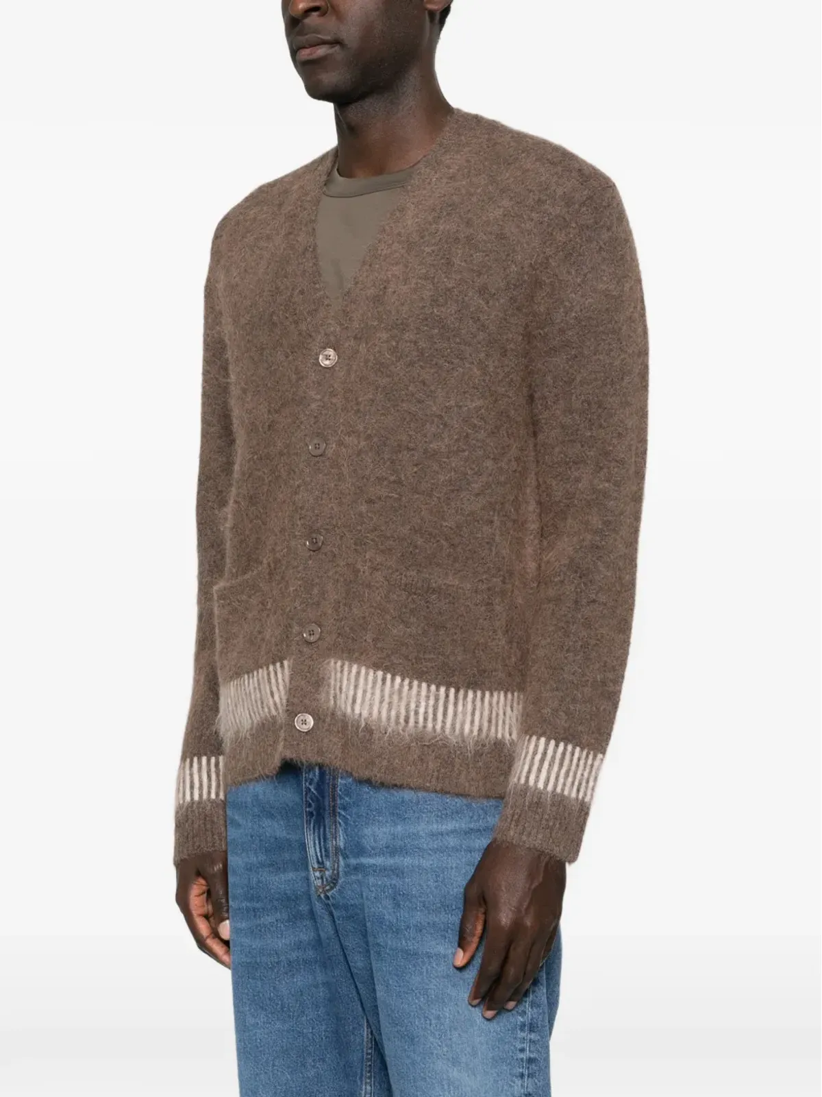 NN07 Russell 60012 V-neck カーディガン - 画像3