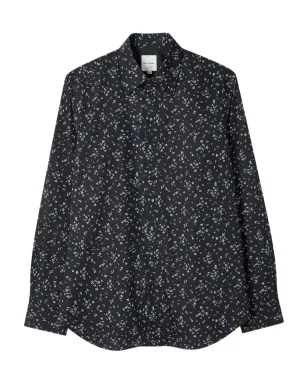 Paul Smith ディツィー・フローラルプリントシャツ ブルー - サムネイル1