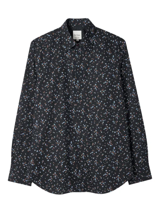 Paul Smith Paul Smith ディツィー・フローラルプリントシャツ ブルーの商品画像