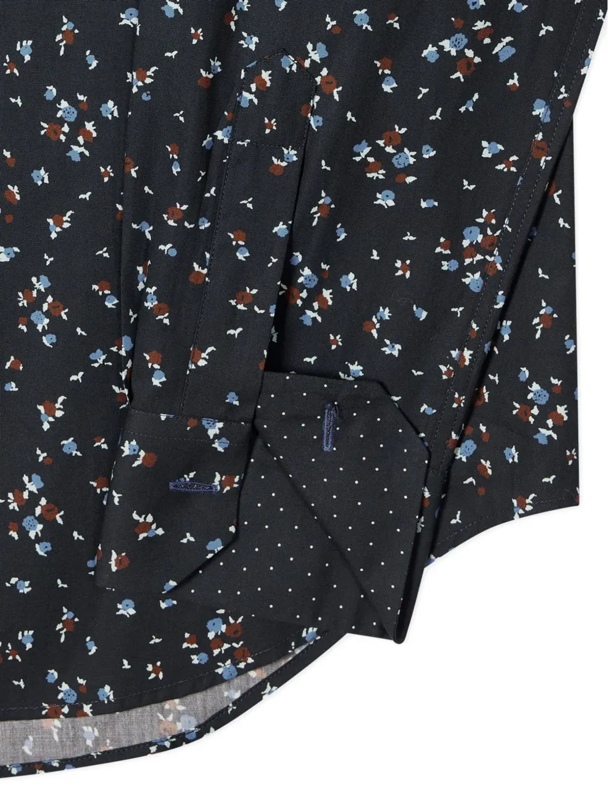 Paul Smith ディツィー・フローラルプリントシャツ ブルー - 画像5