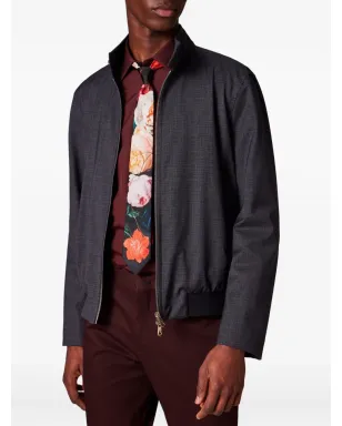 Paul Smith チェック柄ボンバー ジャケット - サムネイル3