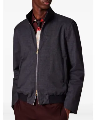 Paul Smith チェック柄ボンバー ジャケット - サムネイル4