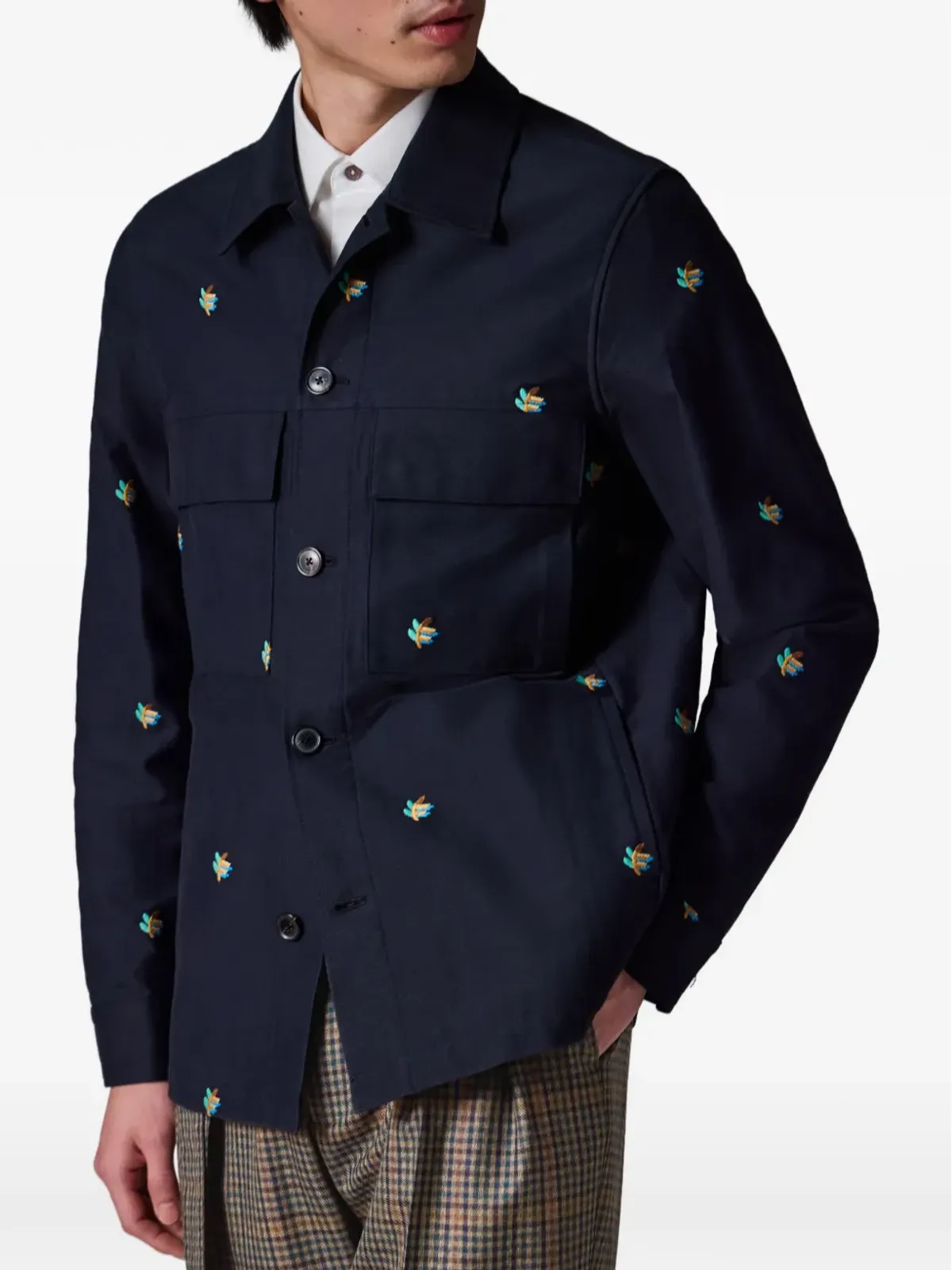 Paul Smith 刺繍ポケットジャケット - 画像3