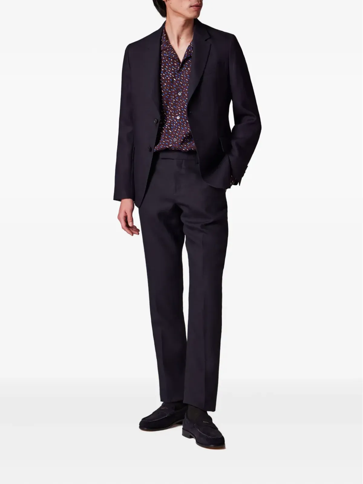 Paul Smith リネンパンツ - ブルー - 画像2