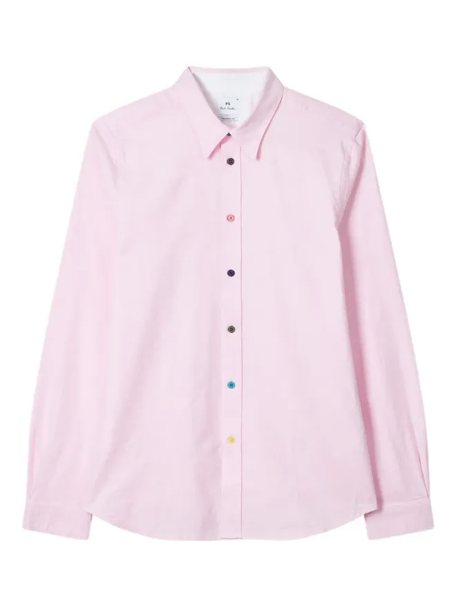 PS Paul Smith PS Paul Smith ボタンアップシャツ - ピンクの商品画像