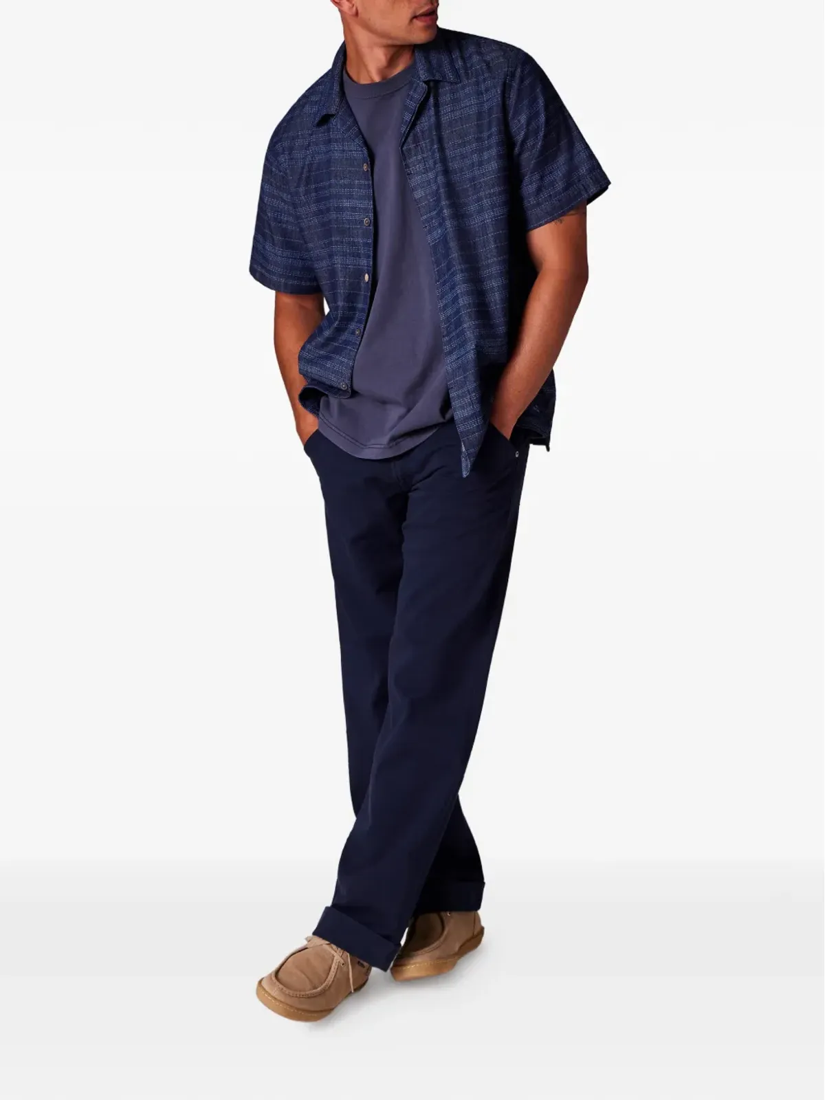 PS Paul Smith ロゴパッチシャツ - 画像2