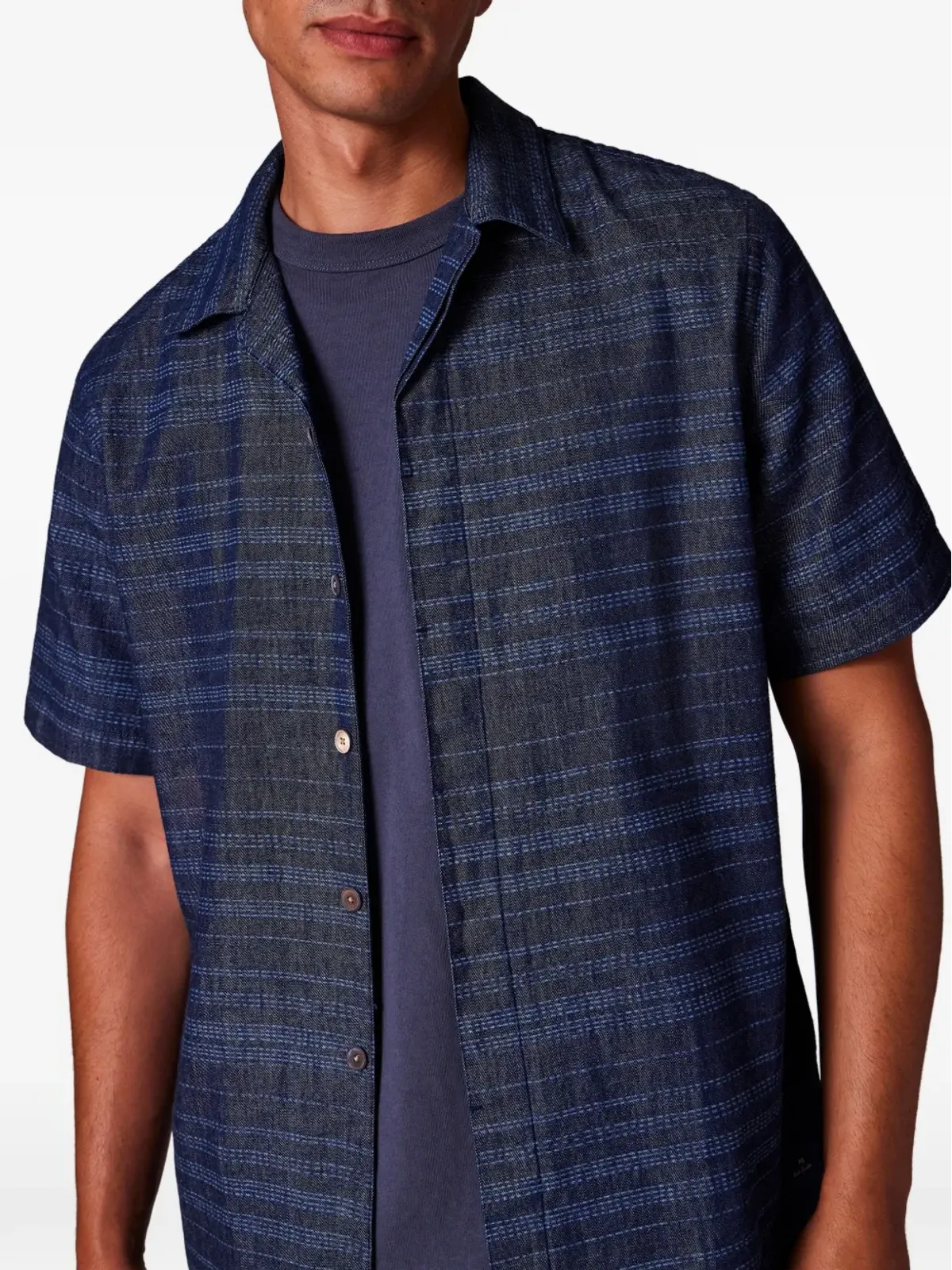 PS Paul Smith ロゴパッチシャツ - 画像4